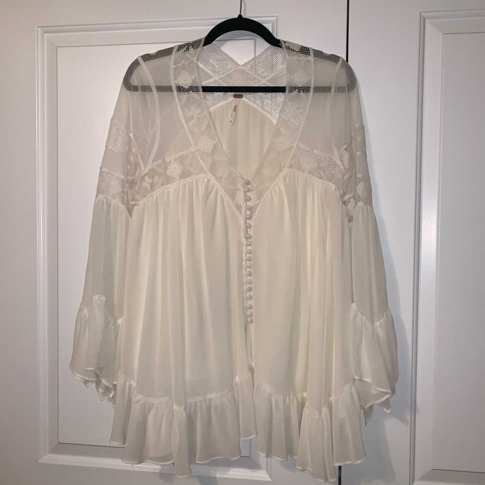 Free People boho blouse